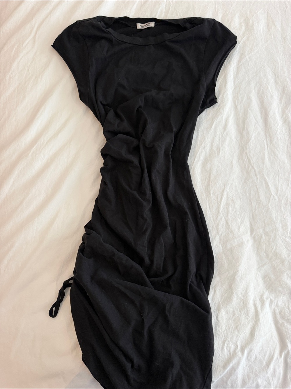 Indie Side Ruched Dress LA Made